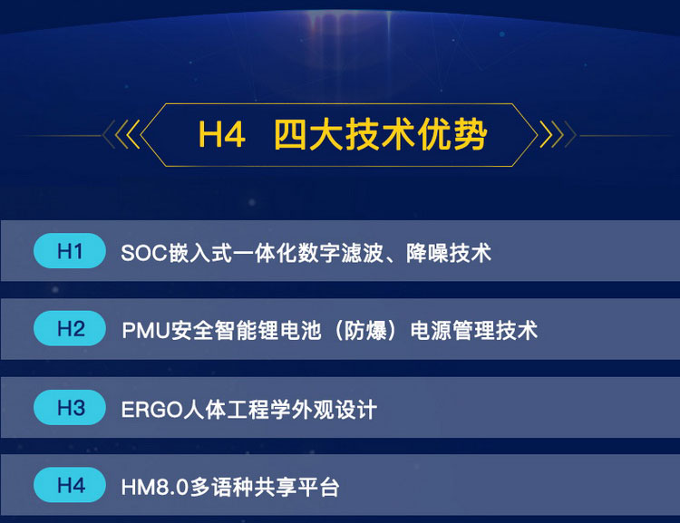 鷹米H4四大技術(shù)優(yōu)勢(shì)