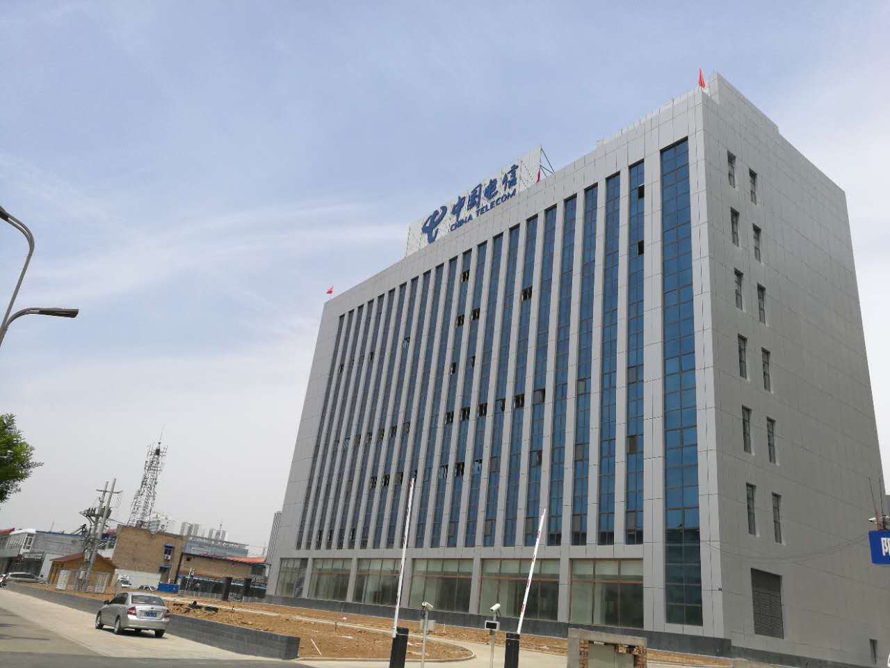 2023年2月我司為中國電信太原算力中心提供分區講解系統