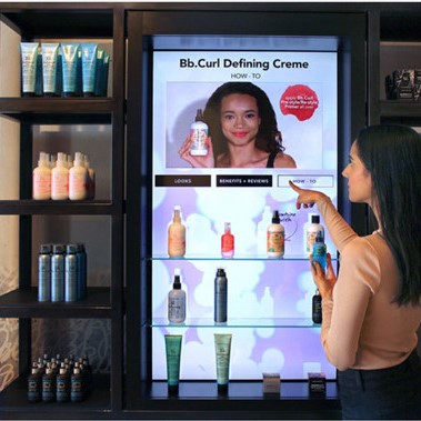 互動(dòng)的展示柜